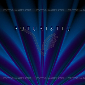 Blue violet smooth stripes abstract flowing - vector image