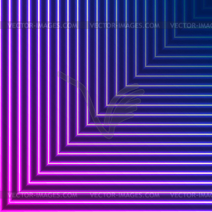 Blue purple neon laser lines abstract futuristic - vector clip art