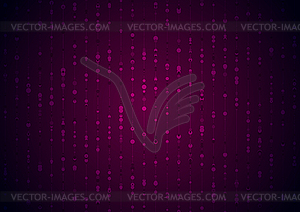 Dark purple abstract shiny sparkling background - vector clip art