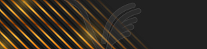 Black and golden abstract geometric banner design - vector image