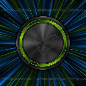 Abstract bright glowing technology background - vector image