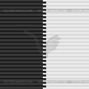 Black and white paper stripes abstract minimal - vector image