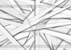 White and grey stripes abstract corporate background - vector clip art