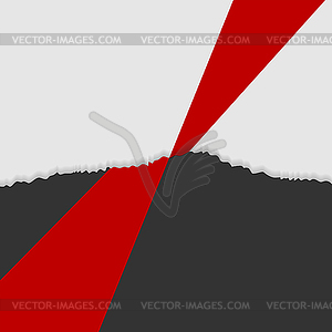 Contrast paper concept minimal background with - vector clip art