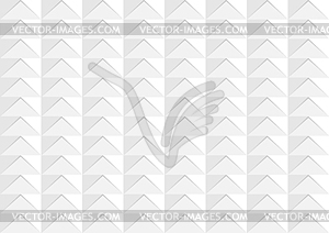 Light grey abstract polygonal mosaic tech background - royalty-free vector clipart