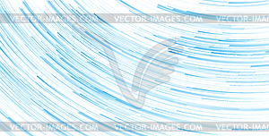 Blue smooth lines technology futuristic background - vector clipart