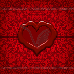 Valentine’s Day background - vector image