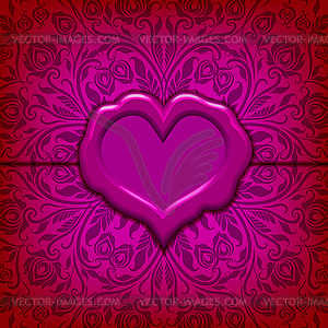 Valentine’s Day background - vector clipart