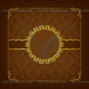 Elegant template for vip luxury invitation - vector clipart