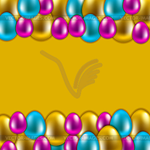 Seamless easter background - vector image