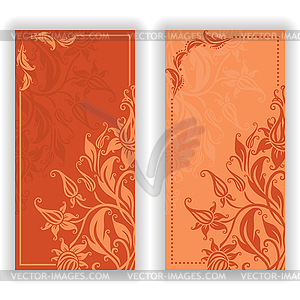 Template design for invitation - vector clipart