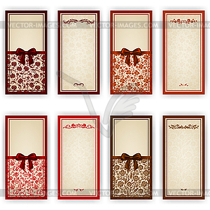 Elegant template for luxury invitation, card - vector clipart / vector image