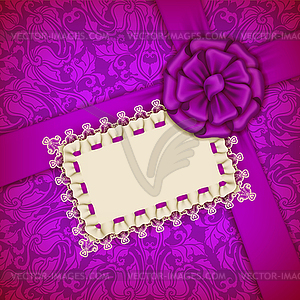 Elegant template for luxury invitation, card - vector clipart