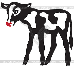 Calf - vector image