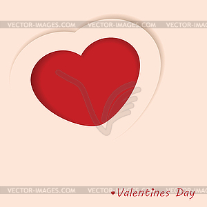 Love card - vector clipart