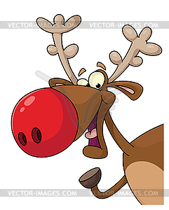 Deer head - vector EPS clipart