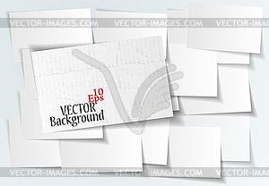 Abstract paper sticker - - vector image