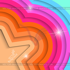 Colorful background with stripes - vector EPS clipart