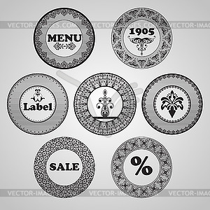 Vintage Labels - vector image