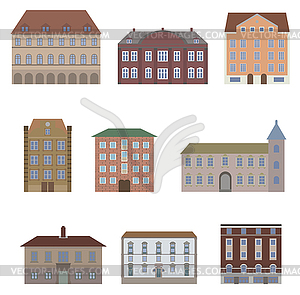 Houses - vector image