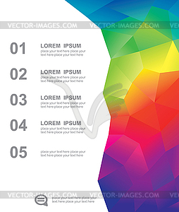 Colorful background - vector clipart