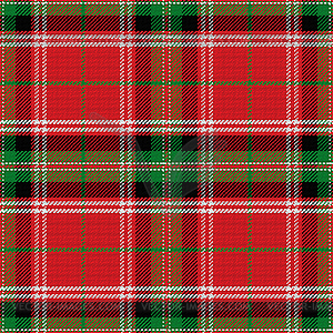 Seamless pattern Scottish tartan Stewart - vector clipart