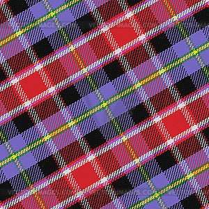 Seamless pattern Scottish tartan - vector clipart