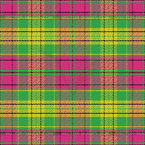 Бесшовный фон Шотландский тартан - векторное изображение EPS