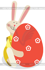 Easter rabbit - vector image