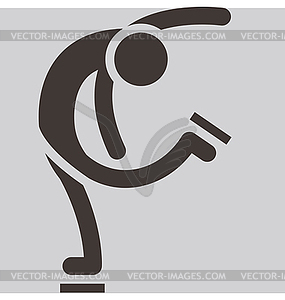 Figure skating - vector clipart