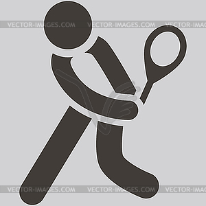 Tennis icon - vector clipart