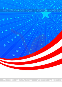 Fourth of july american independence - vector image
