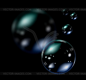 Bubble soap - vector clipart