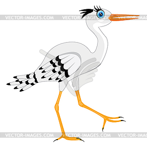 Stork - vector image