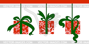 Winter Gift - vector image