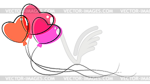 Heart Balloon - vector clipart