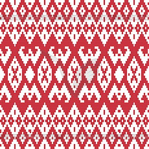 Ethnic textile ornamental seamless pattern - vector image