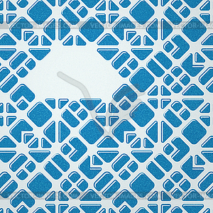 Blue mosaic background - vector clipart