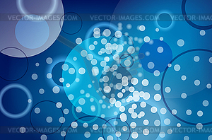 Abstract background, bokeh - color vector clipart