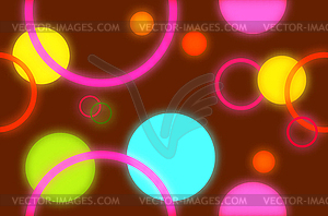 Abstract bokeh - vector clip art