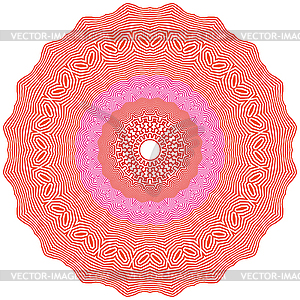 Circle ornament - vector image