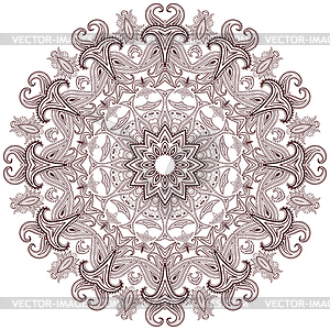 Modern design round texture - vector clipart