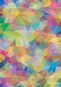 Abstract polygon background - vector clip art