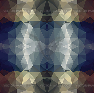 Abstract polygon background - vector image