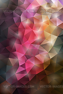 Abstract geometric polygonal background - vector image