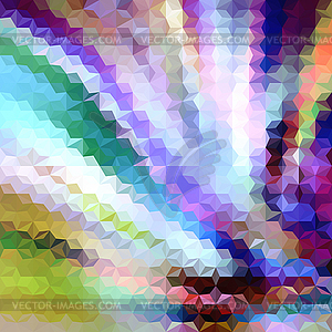 Abstract geometric polygonal background - vector clip art