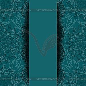 Abstract floral background - vector image