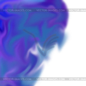 Abstract cloud - color vector clipart