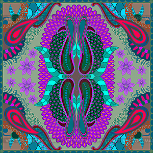 Paisley bandana - vector clip art