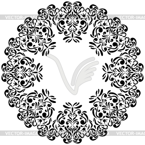 Circle ornament - vector image